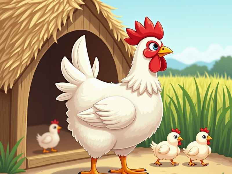 母鸡妈妈故事，母鸡妈妈故事图片