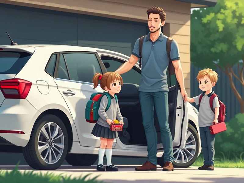 接送孩子的故事，接送孩子的故事简短