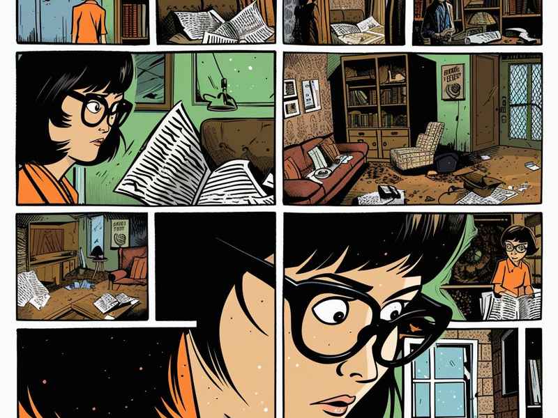 故事连环画4张；神话故事连环画4张