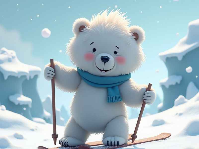 绘本《雪娃娃》、绘本《雪娃娃》图片
