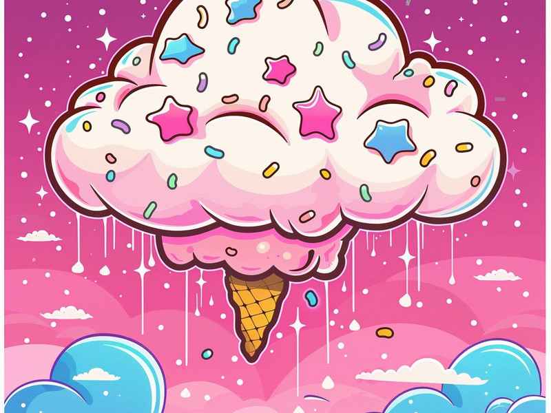 糖果雨故事配图（糖果雨的故事完整版图片）