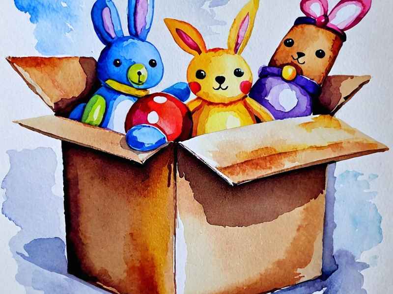 我们的故事盒手工制作咕咚来了、我们的故事盒幼儿园手工制作