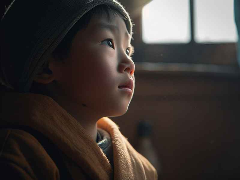 一个五岁智障儿童的故事、5岁智障儿童的表现