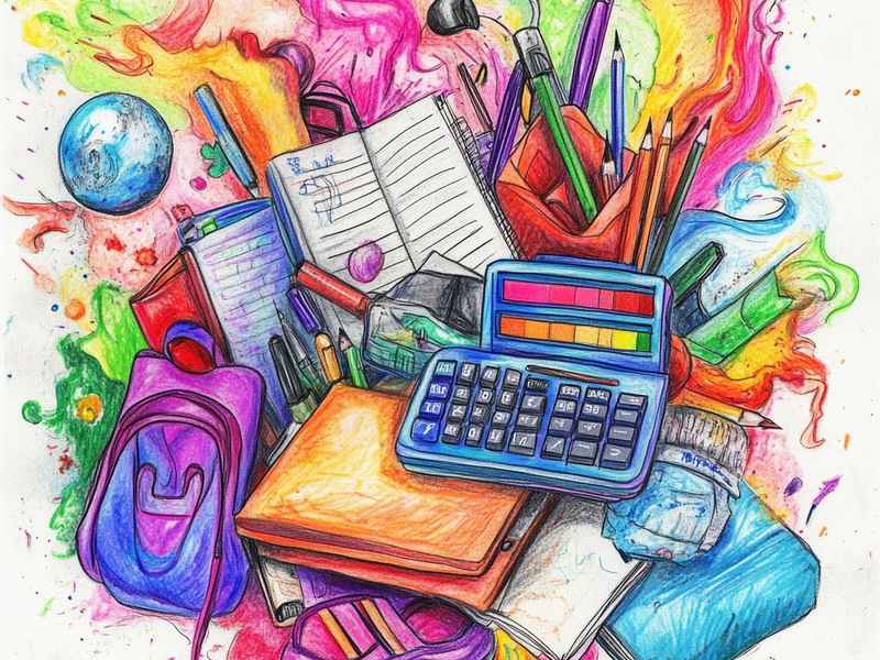 文具儿童画 - 文具儿童画简笔画
