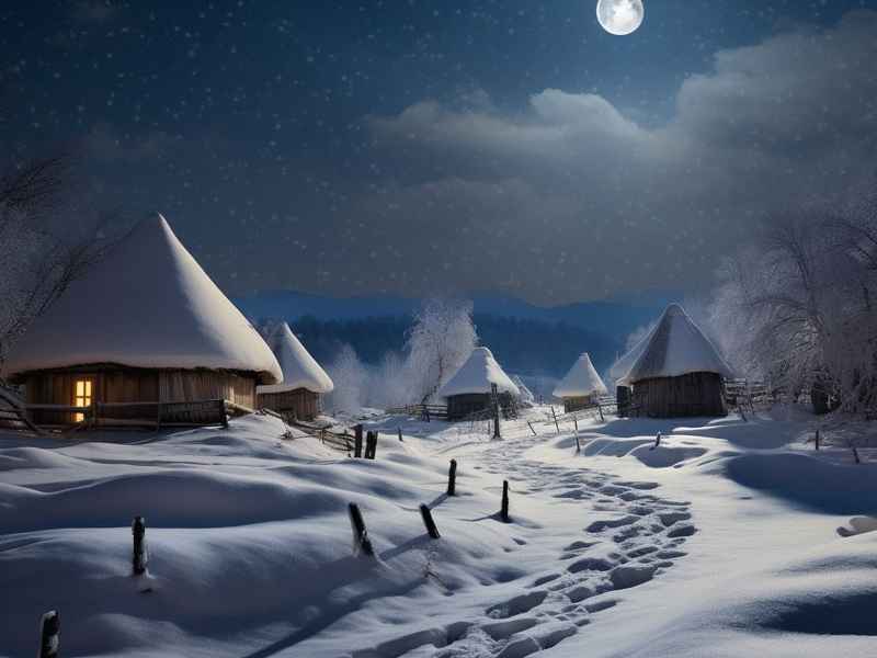 雪夜的故事原文(雪夜的故事原文及翻译) 雪夜的故事原文(雪夜的故事原文及翻译)