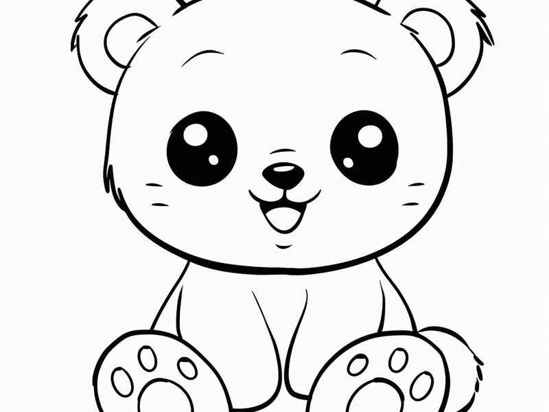 玩偶小熊简笔画、玩偶小熊简笔画可爱