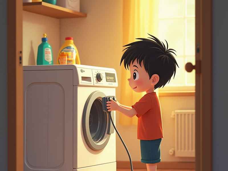 洗衣机的故事段子、关于洗衣机的幼儿故事