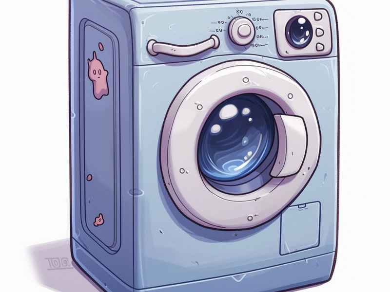 洗衣机儿童画教案 - 儿童画洗衣机美术教案