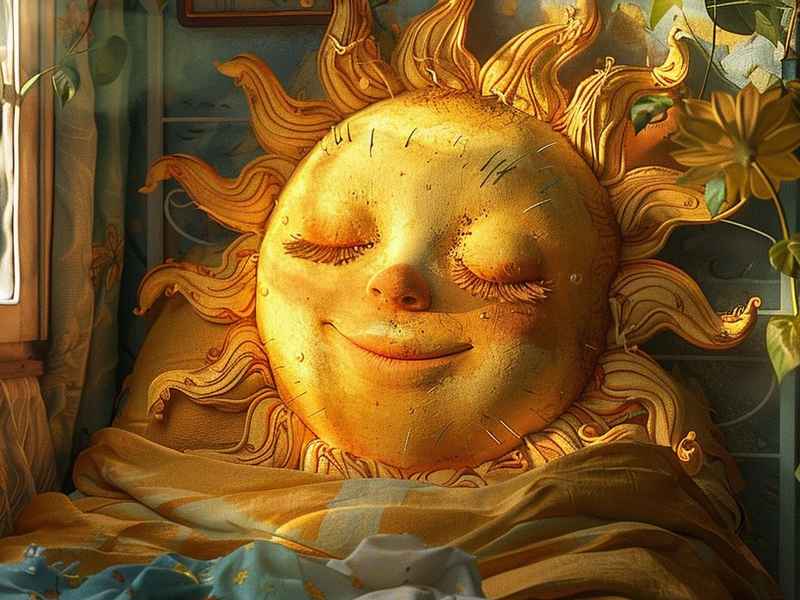 太阳公公生病了儿童故事 太阳公公生病了睡前故事