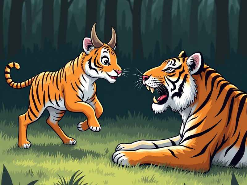 睡前故事 小猫 睡前故事 小猫智斗老虎