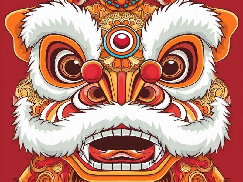 醒狮简笔画儿童画(醒狮简笔画儿童) 醒狮简笔画儿童画(醒狮简笔画儿童)