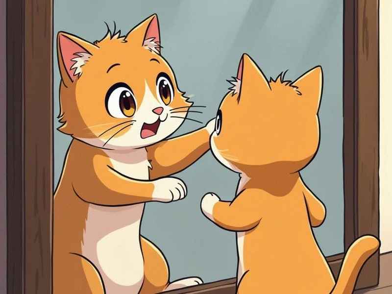 小花猫照镜子儿童小故事,幼儿视频讲故事《小花猫照镜子》 小花猫照镜子儿童小故事,幼儿视频讲故事《小花猫照镜子》