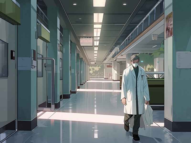医院里的故事儿童画、医院里的故事幼儿画画