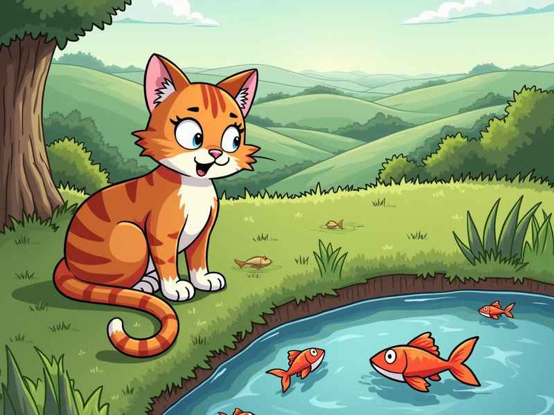 小猫和小鱼的儿童故事(小猫和鱼的故事图画) 小猫和小鱼的儿童故事(小猫和鱼的故事图画)