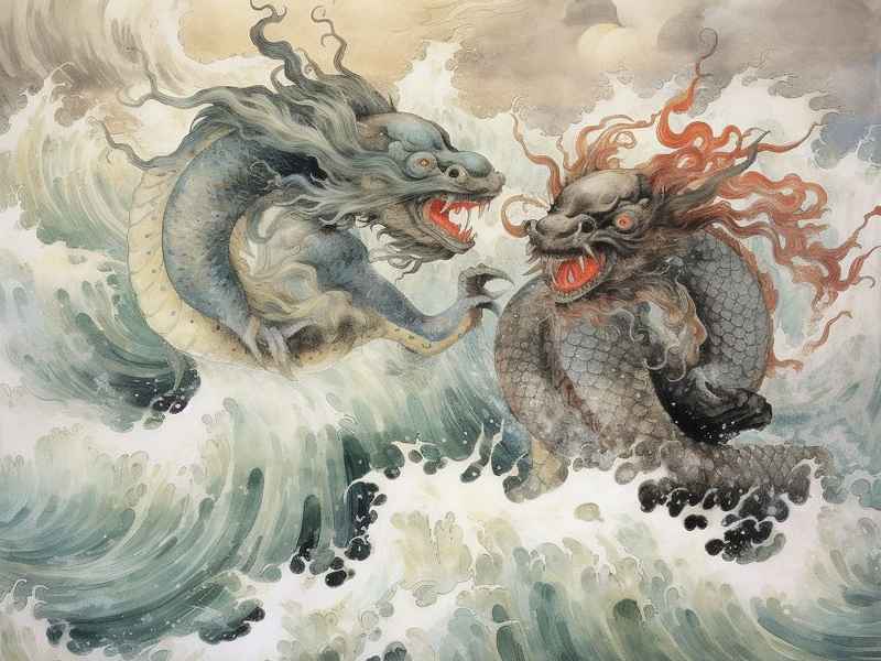 叶公好龙历史故事还是寓言故事（叶公好龙历史故事还是寓言故事啊）