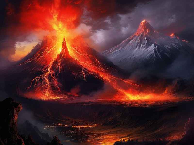 睡前故事火山，关于火山的睡前故事