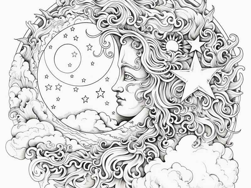 月亮神话简笔画(月亮神话简笔画图片) 月亮神话简笔画(月亮神话简笔画图片)
