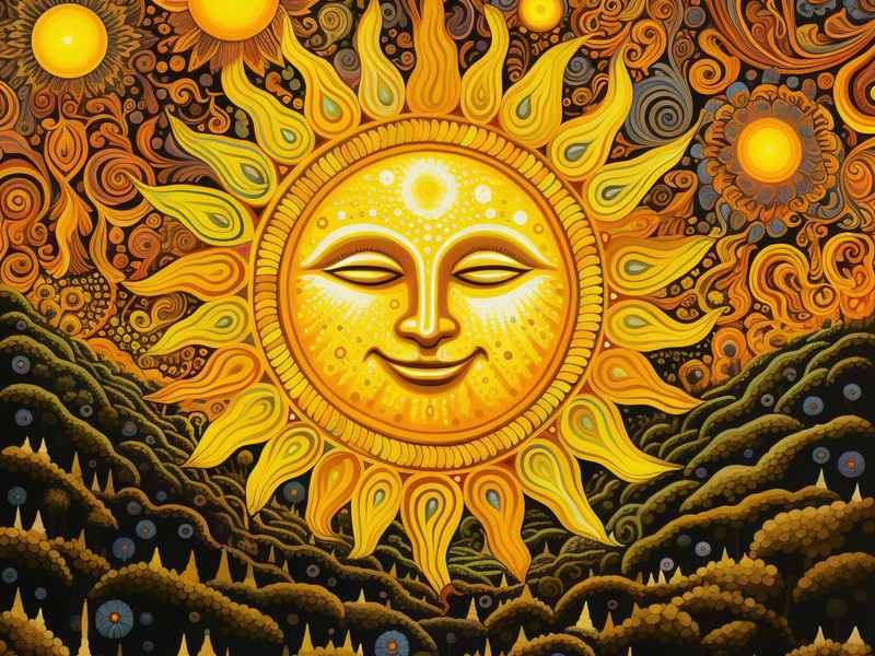 神奇的太阳儿童故事；神奇的太阳歌词