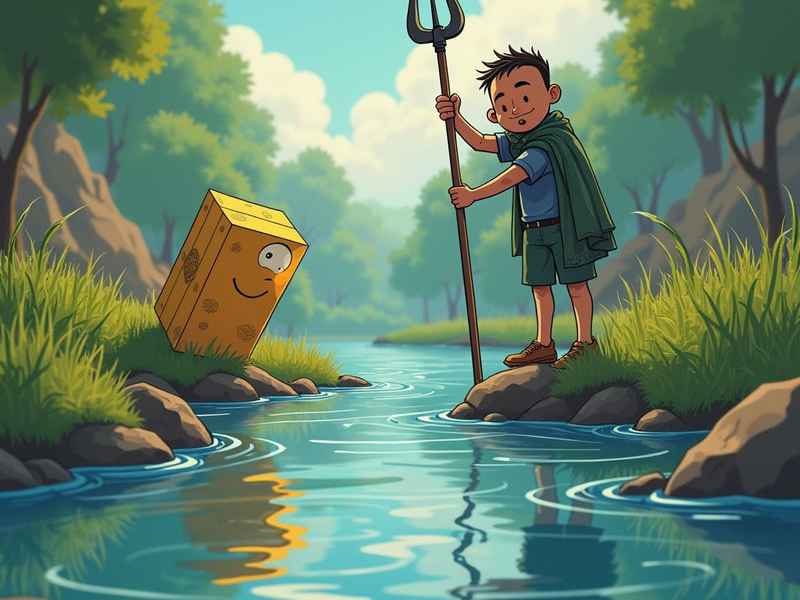 水孩子的儿童故事简短 - 水孩子的故事简笔画
