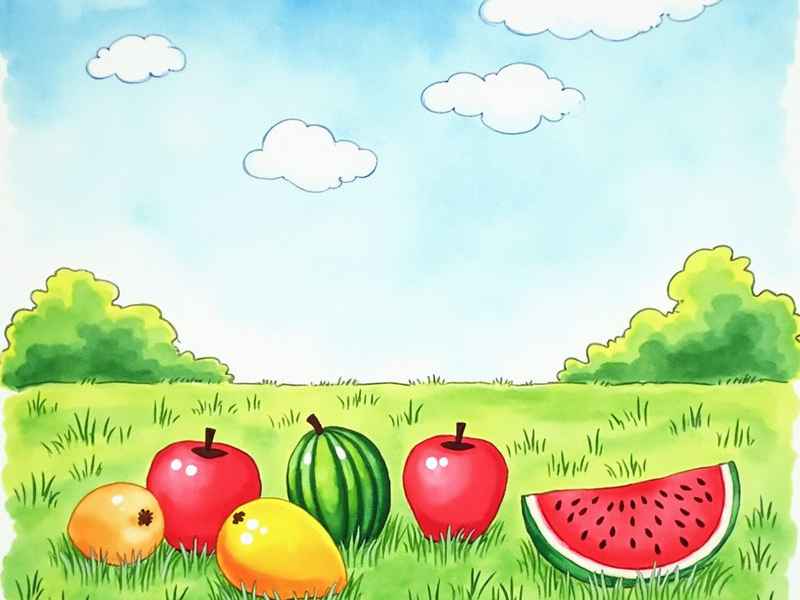 夏天的故事大班教案美术 大班美术夏天的故事教案反思