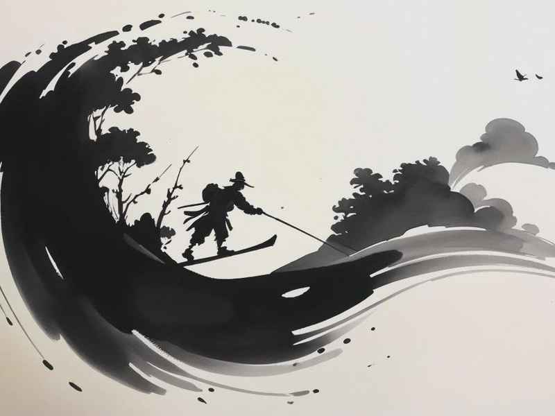 神话故事大禹治水简笔画、大禹治水的故事 简笔画 神话故事大禹治水简笔画、大禹治水的故事 简笔画
