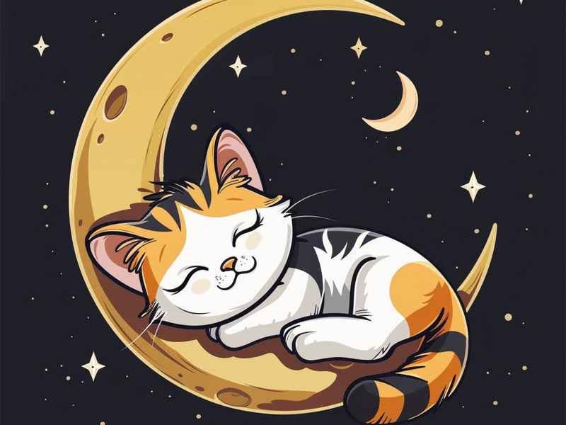 晚安小故事可爱，晚安小故事可爱的小猫咪