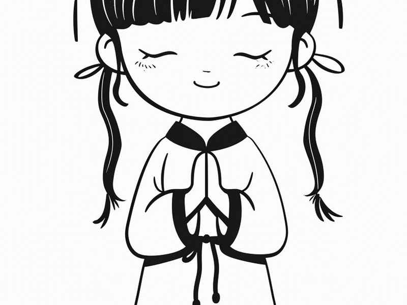 中国元素儿童插画 - 儿童中国元素简笔画