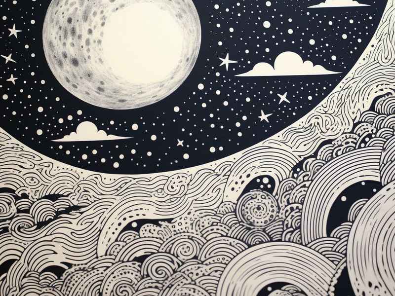 月亮的神话故事连环画（月亮的神话故事连环画图片）