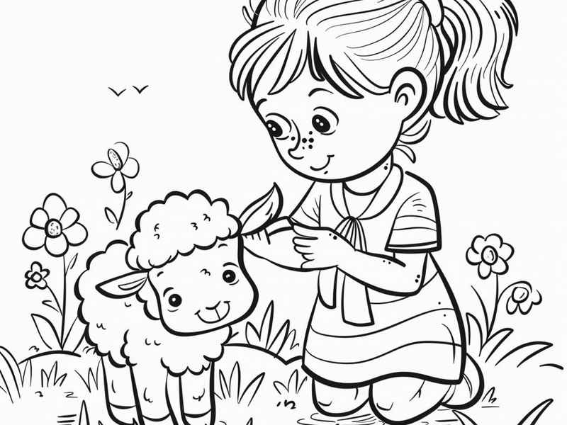 亡羊补牢的画怎么画简单（亡羊补牢的简笔画 简单）