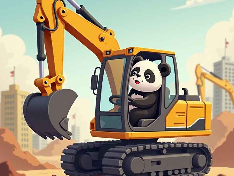 挖土机故事适合幼儿园小孩讲，挖土机故事适合幼儿园小孩讲吗