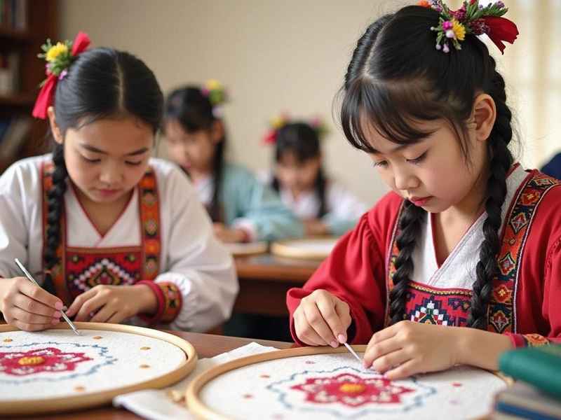 幼儿园关于刺绣的课程故事，幼儿园关于刺绣的课程故事教案