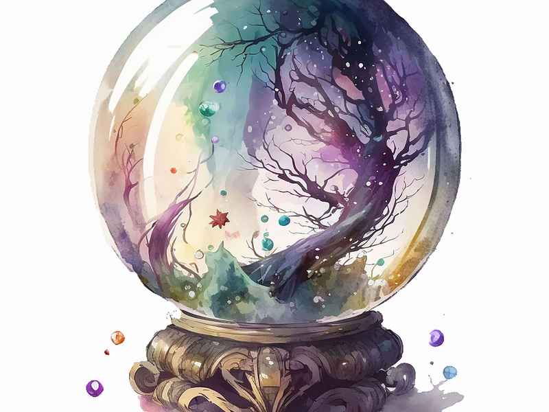 四年级作文童话故事水晶球 一个水晶球作文