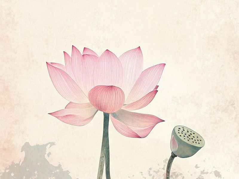 王冕画荷花原文、王冕画荷花原文图片