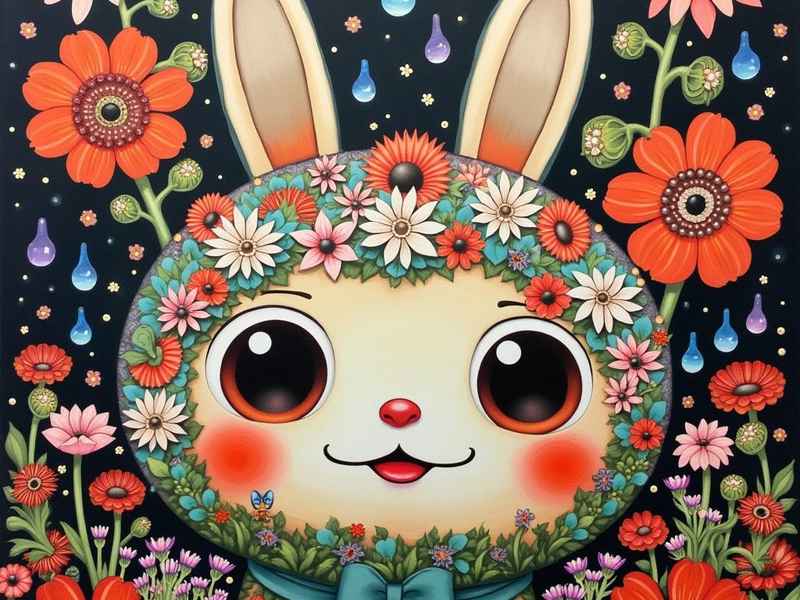 兔子儿童绘画作品 兔子儿童绘画作品大全