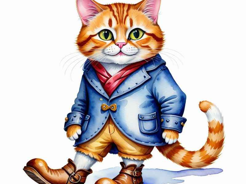 睡前故事穿靴子的猫视频、穿靴子的猫视频睡前故事免费的