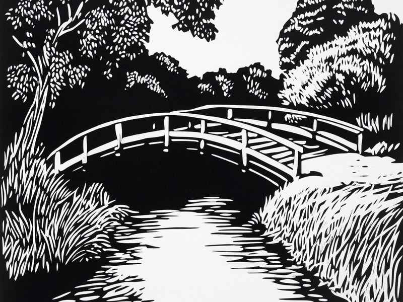 小桥儿童画,儿童小桥简笔画 小桥儿童画,儿童小桥简笔画