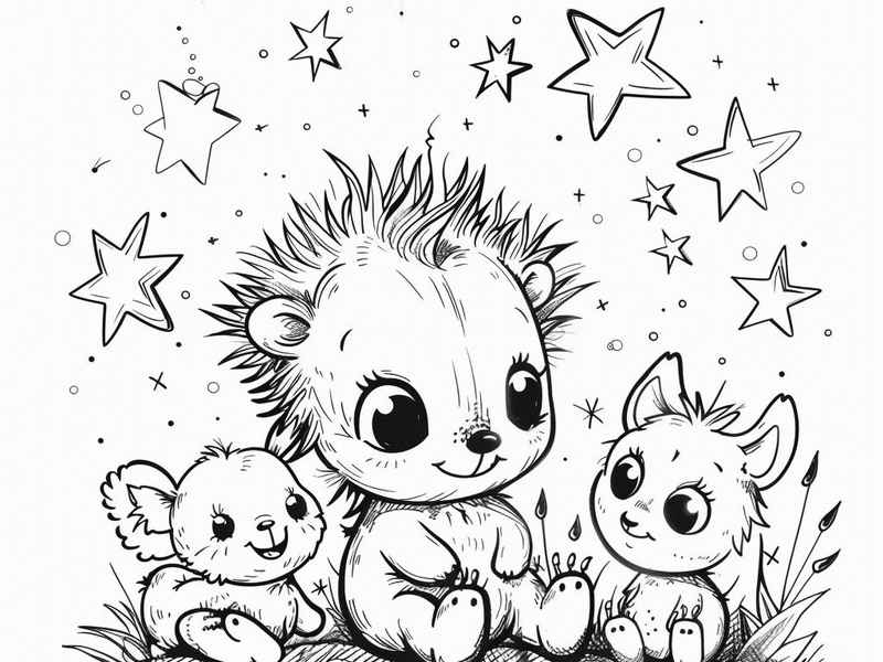 幼儿故事画画图片 - 幼儿故事绘画带图片