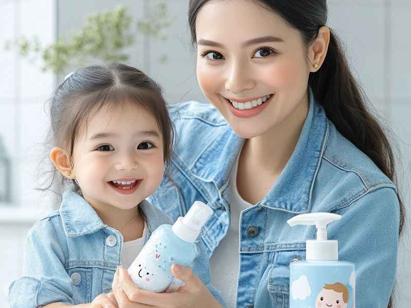 小灵当儿童洗发沐浴露，小灵当儿童护肤品
