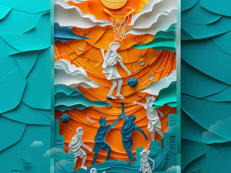 纸浮雕故事作品，纸浮雕故事作品图片