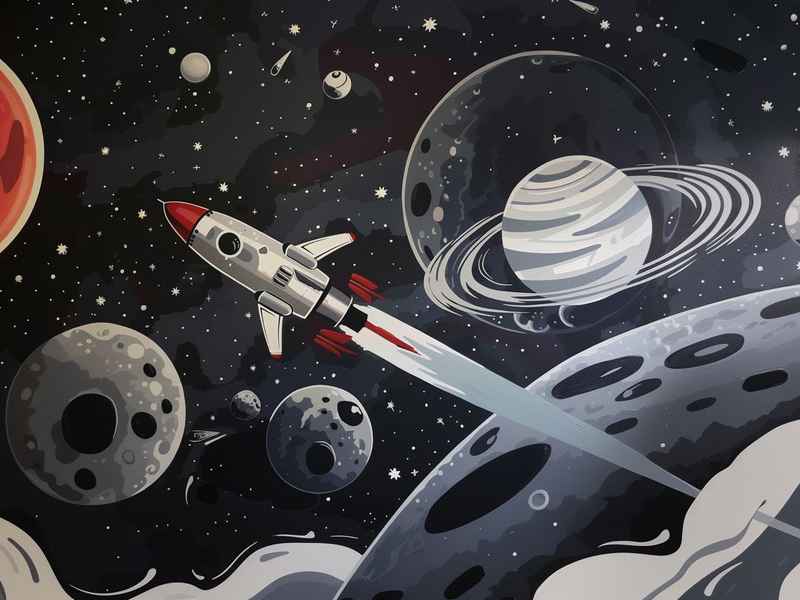 一些关于太空的故事绘本，一些关于太空的故事绘本图片