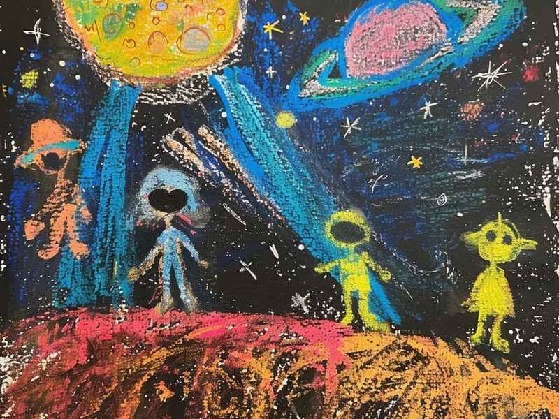 寻找外星人手抄报大全、寻找外星人手抄报大全内容