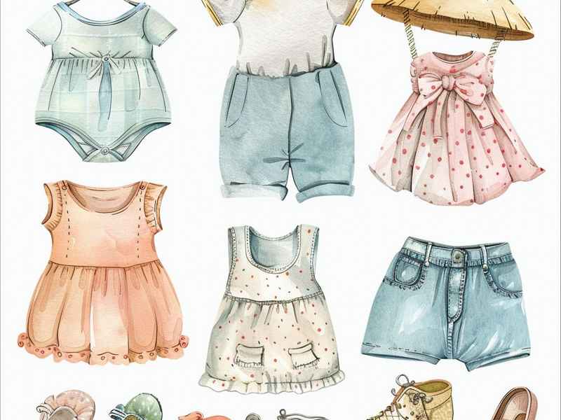童年故事儿童衣服，童年衣服图片