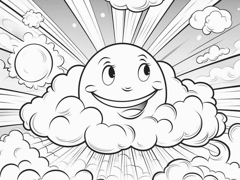 太阳和云朵的故事，太阳和云朵的故事幼儿