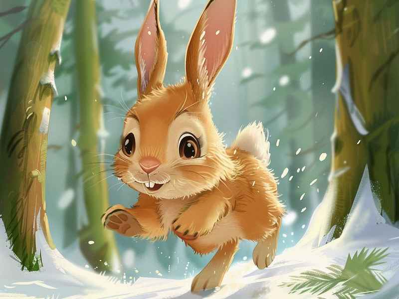 幼儿园大班续编故事雪兔子，幼儿园大班故事续编教案