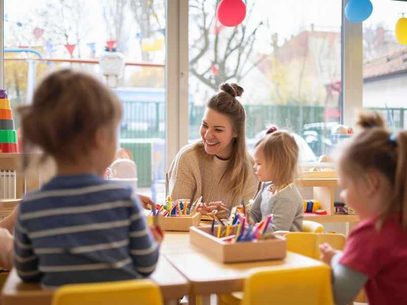 幼儿园保育员和自闭症儿童的故事；幼儿园保育员和孩子们的小故事