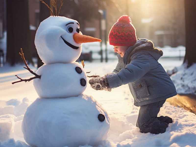 幼儿雪孩子故事 幼儿故事雪孩子视频