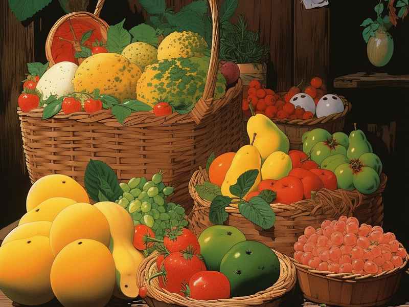水果屋故事配图（水果屋故事配图简笔画）