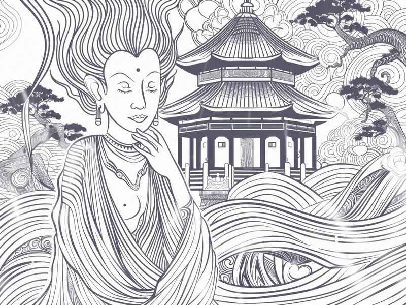 神话故事儿童简笔画图片（神话故事简笔画图片大全彩色）