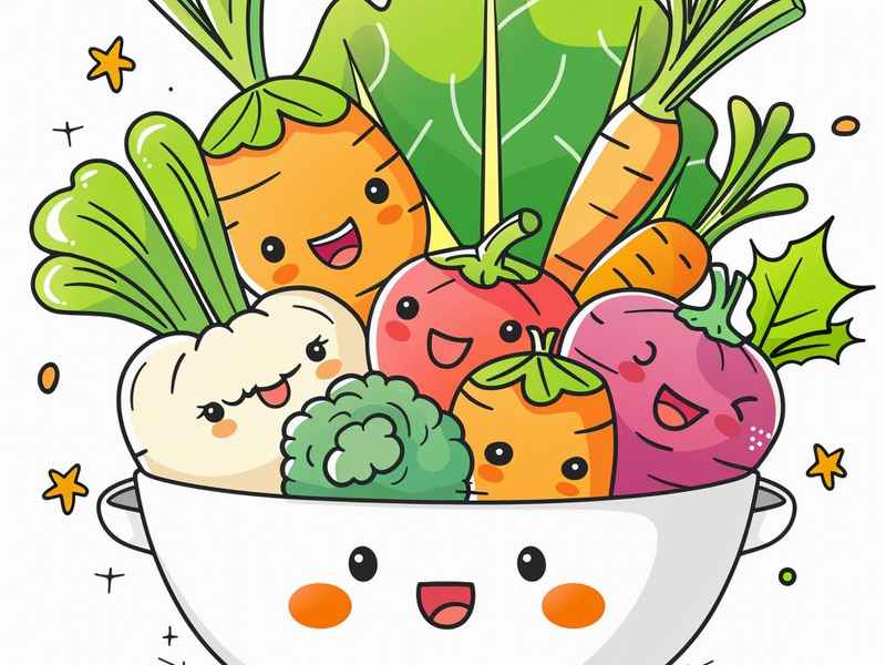 蔬菜儿童故事 幼儿蔬菜小故事简短绘画