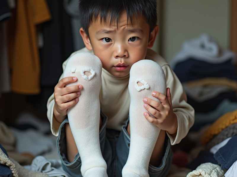 小孩穿袜子搞笑视频 - 小孩穿袜子搞笑视频大全